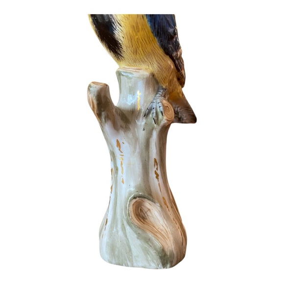 Antique 1700s - 1800s Meissen Eurasian Blue Tit Bird. Rare - Picture 10 of 13